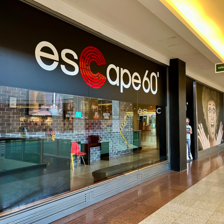 Logo da loja escape 60